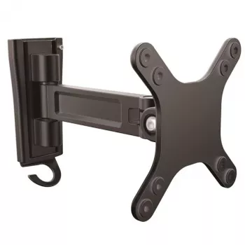 StarTech.com Sieninis monitoriaus laikiklis - Vienas pasukamas, 15 kg, 33 cm (13 col.), 68,6 cm (27 col.), 75 x 75 mm, 100 x 100 mm, Juodas