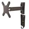 StarTech.com Sieninis monitoriaus laikiklis - Vienas pasukamas, 15 kg, 33 cm (13 col.), 68,6 cm (27 col.), 75 x 75 mm, 100 x 100 mm, Juodas