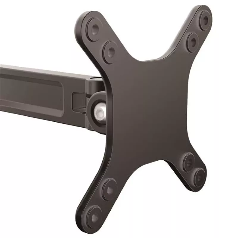 StarTech.com Sieninis monitoriaus laikiklis - Vienas pasukamas, 15 kg, 33 cm (13 col.), 68,6 cm (27 col.), 75 x 75 mm, 100 x 100 mm, Juodas