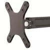 StarTech.com Sieninis monitoriaus laikiklis - Vienas pasukamas, 15 kg, 33 cm (13 col.), 68,6 cm (27 col.), 75 x 75 mm, 100 x 100 mm, Juodas