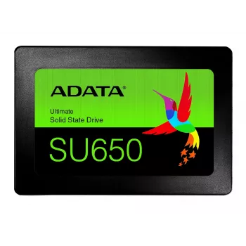 2,5 colio SATA III SSD ADATA SU650 960 GB – 520 MB/s skaitymas, 450 MB/s rašymas, SLC talpykla