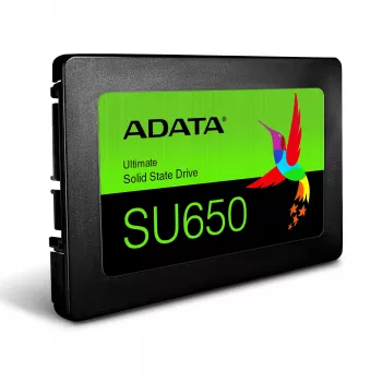 2,5 colio SATA III SSD ADATA SU650 960 GB – 520 MB/s skaitymas, 450 MB/s rašymas, SLC talpykla
