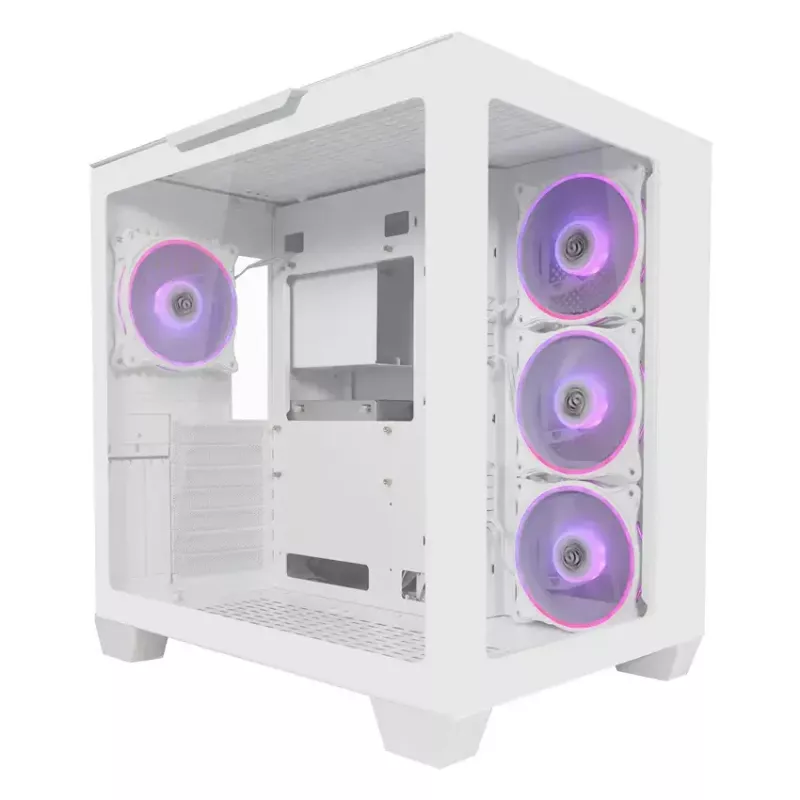Korpusas LC-Power Gaming 807W Midi Tower Baltas