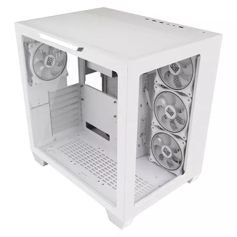 Korpusas LC-Power Gaming 807W Midi Tower Baltas