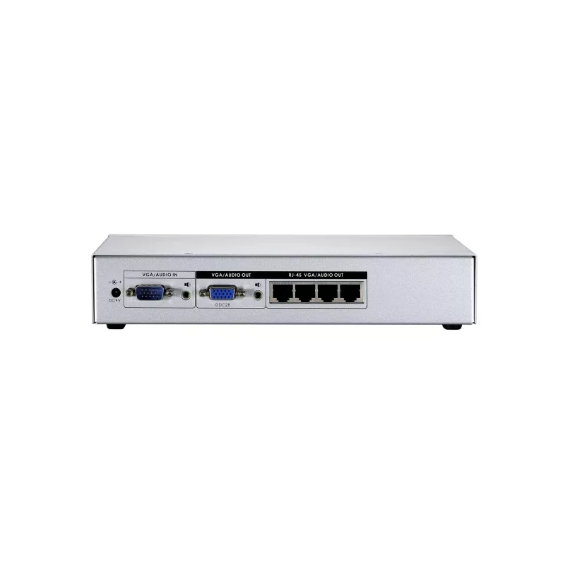 AV siųstuvas LevelOne 4-Port Cat.5 VGA siųstuvas