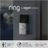 Belaidis vaizdo domofonas RING B0B2BNM4PV, nikelio spalva, Full HD, Wi‑Fi 6