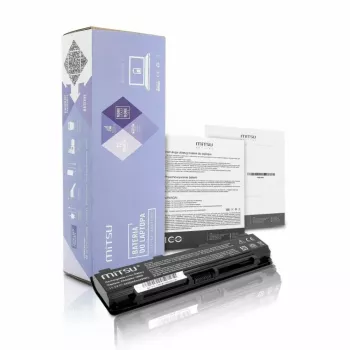 MITSU nešiojamojo kompiuterio baterija, skirta Toshiba C850 / L800 / S855, 4400 mAh, 10.8–11.1 V
