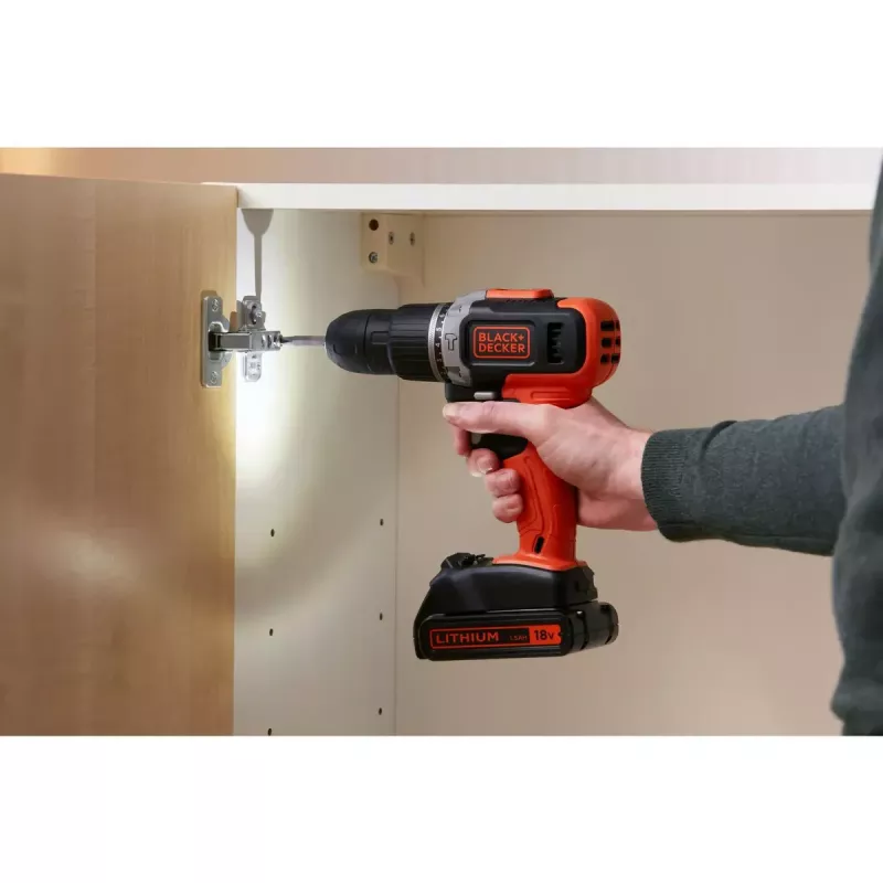 Gręžtuvas Black & Decker BCD003C2K-QW 1 vnt.