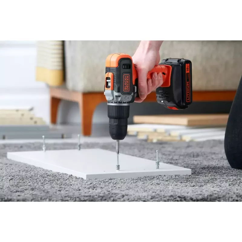 Gręžtuvas Black & Decker BCD003C2K-QW 1 vnt.