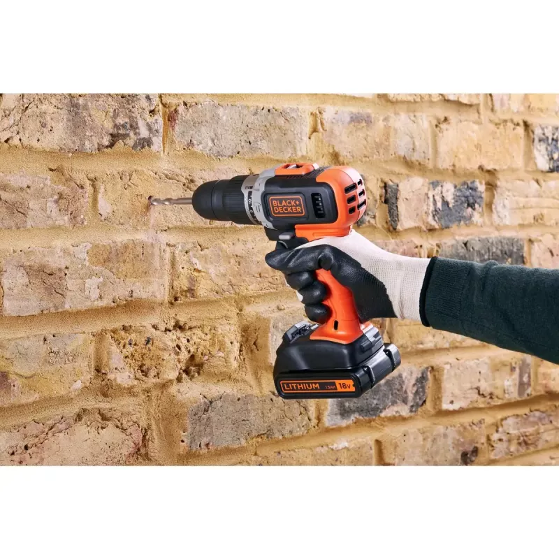Gręžtuvas Black & Decker BCD003C2K-QW 1 vnt.