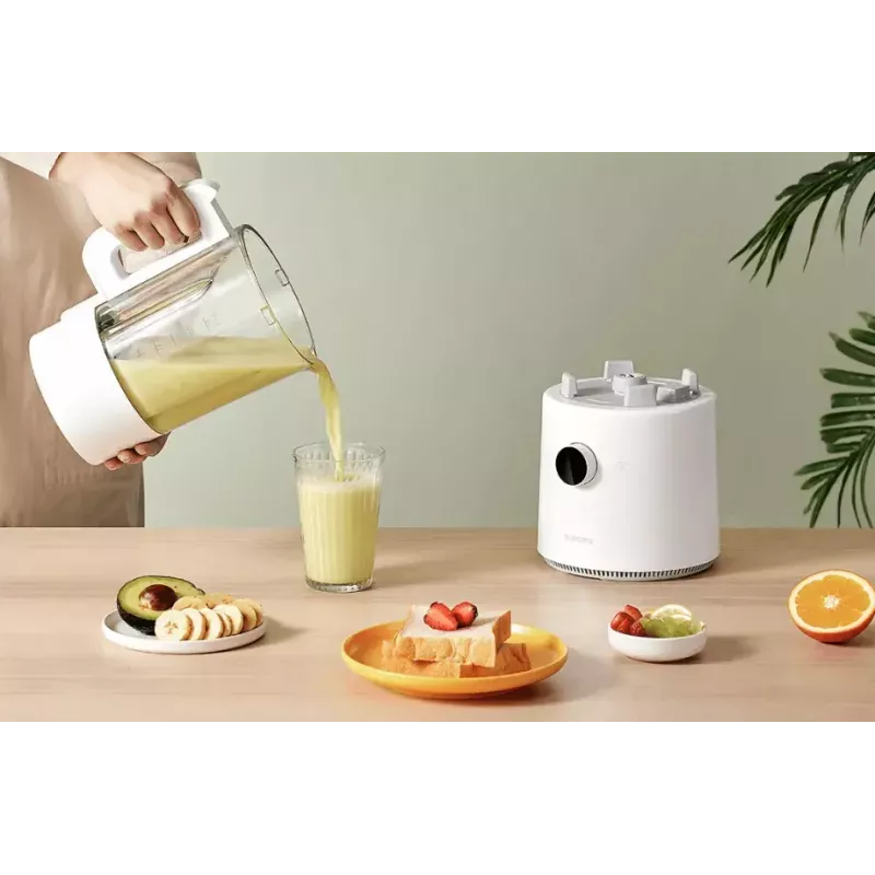 Virtuvinis blenderis su kaitinimu Xiaomi MPBJ001ACM-1A permatoma balta
