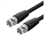 Microconnect BNC-HDSDI-1M koaksialinis kabelis RG-6 juodas 1 m