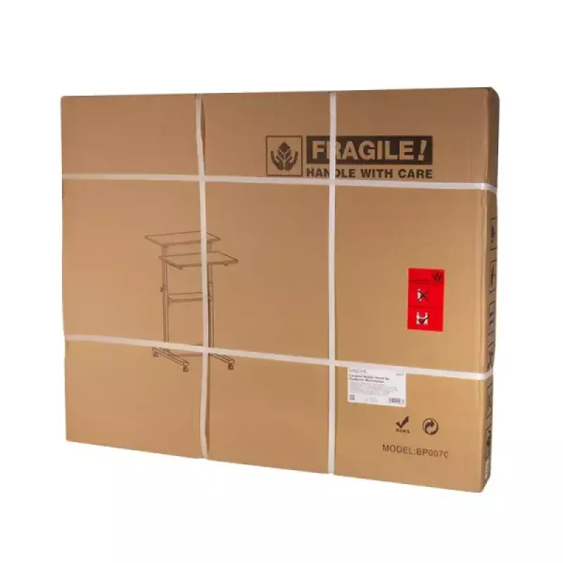 Kompiuterinis stalas LogiLink BP0070 juodai pilkas