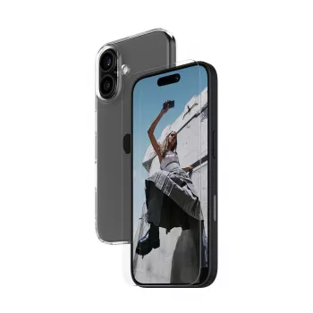 PanzerGlass SAFE. by ® 2-in-1 apsaugos rinkinys iPhone 16, skaidrus