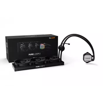be quiet! Pure Loop 2 360mm juodas – 360 mm procesoriaus skysčinis aušintuvas