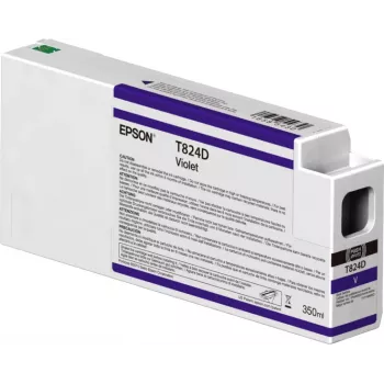 Epson Singlepack Violet T824D00 UltraChrome HDX 350ml, violetiniai, pigmentiniai rašalai, 350 ml, 1 vnt.