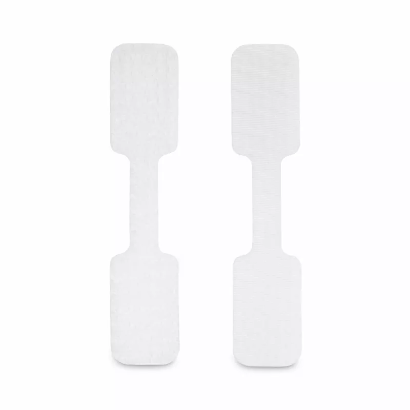StarTech.com kabelių žymekliai 3,5 colio (9 cm), 100 vnt., balti, kabliukas prie kabliuko, rašomi kabelių etiketės kabelių valdymui
