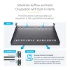 StarTech.com CABSHELF116V2PK – 1U ventiliuojama lentyna 19 inch stovo komplekte 2 vnt.