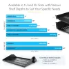 StarTech.com CABSHELF116V2PK – 1U ventiliuojama lentyna 19 inch stovo komplekte 2 vnt.
