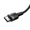 Baseus Cafule USB 2.0 laidas USB C 2 m Juoda