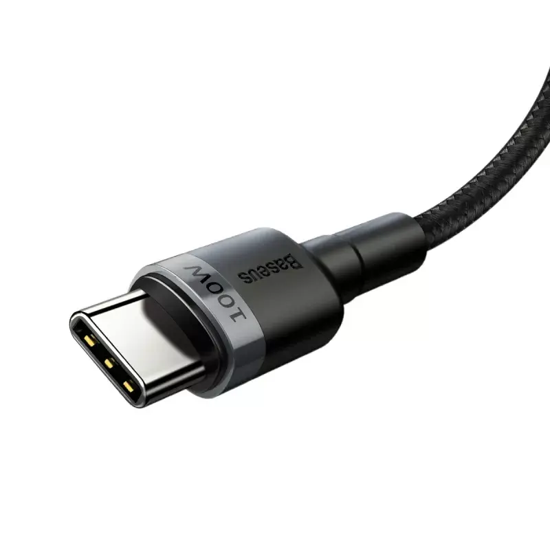 Baseus Cafule USB 2.0 laidas USB C 2 m Juoda