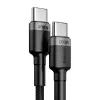 Baseus Cafule USB 2.0 laidas USB C 2 m Juoda