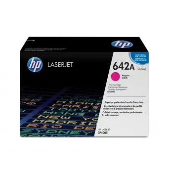 Kasetė su toneriu HP 642A (CB403A) Purpurinė – Original LaserJet, 7500 puslapių, 1 vnt.