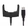 Zebra CBL-RFD49-USB1-01 USB ryšio ir įkrovimo laidas su laikikliu RFD40 RFID skaitytuvui, juodas
