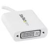 StarTech.com USB-C į DVI adapteris - Baltas, 3.2 Gen 2 (3.1 Gen 2), USB Type-C, DVI išėjimas, 1920 x 1200 pikselių