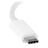 StarTech.com USB-C į DVI adapteris - Baltas, 3.2 Gen 2 (3.1 Gen 2), USB Type-C, DVI išėjimas, 1920 x 1200 pikselių