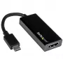 StarTech.com USB-C į HDMI adapteris su 4K 30Hz – juodas, 3.2 Gen 2 (3.1 Gen 2), USB Type-C, HDMI išėjimas, 3840 x 2160 pikseliai
