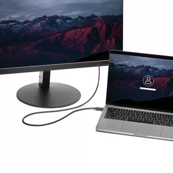 StarTech.com USB-C į VGA aktyvus adapterio kabelis, 2 m, 1920x1200 / 1080p, DP Alt Mode HBR2, Thunderbolt 3 suderinamas