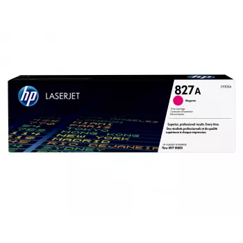 HP 827A rausvai raudonas originalus LaserJet tonerių kasetė, 32000 puslapių, rausvai raudona, 1 vnt.