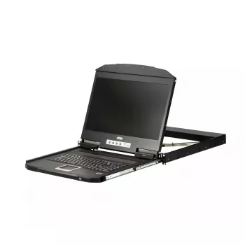 ATEN CL3100NX 1U trumpo gylio USB VGA vieno bėgio LCD konsolė