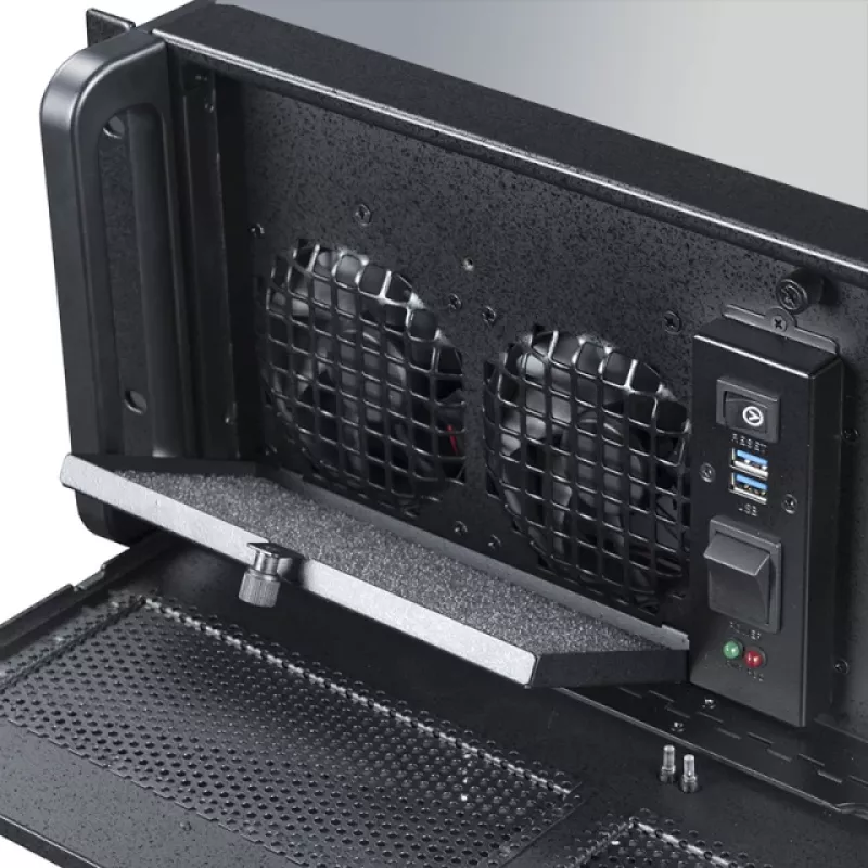 Chieftec UNC-410S-B-U3 Rack Juodas