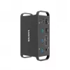 Dokavimo stotelė CANYON CNS-HDS95ST – USB-C (USB 3.2 Gen 2) su 2× HDMI, 2× USB 3.2 Gen1, 2× USB 2.0, Gigabit Ethernet, 100 W, aliuminis, juoda