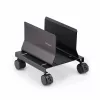 StarTech.com kompiuterio bokšto vežimėlis, mobilus CPU vežimėlis ant ratukų, maks. apkrova 21 kg, reguliuojamas PC korpuso laikiklis, stalvietės stovas, plieninis