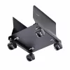 StarTech.com kompiuterio bokšto vežimėlis, mobilus CPU vežimėlis ant ratukų, maks. apkrova 21 kg, reguliuojamas PC korpuso laikiklis, stalvietės stovas, plieninis