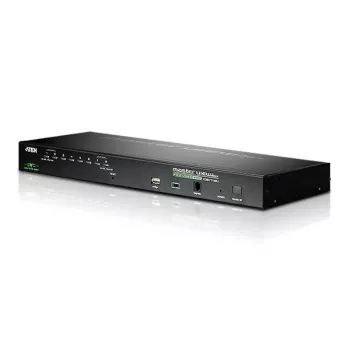 ATEN CS1708i 8 prievadų USB / PS/2 VGA KVM per IP jungiklis su USB periferiniu prievadu