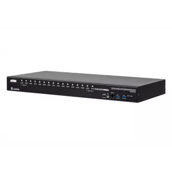 KVM jungiklis ATEN 16 prievadų USB 3.0 4K HDMI CS18216-AT-G