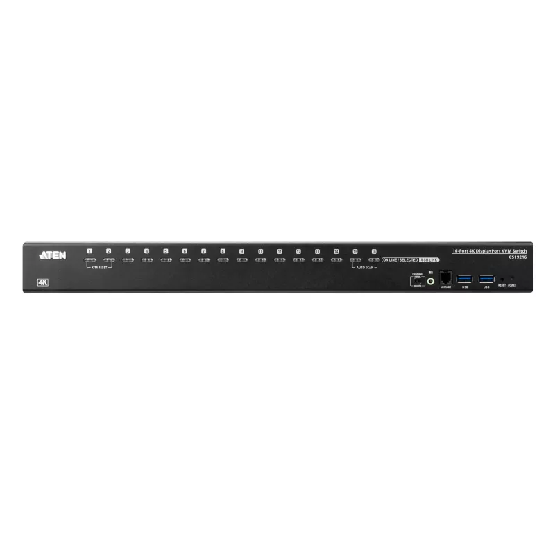ATEN CS19216 16 prievadų USB 3.0 4K DisplayPort KVM jungiklis