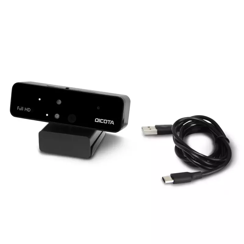 Internetinė kamera DICOTA D31892 Full HD 1902 x 1080 raiška USB juoda