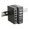 D-Link DIS-100E-8W 8 prievadų nevaldomas pramoninis Ethernet komutatorius