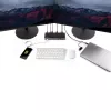StarTech.com Universali nešiojamojo kompiuterio dokų stotelė, Hibridinė USB-C ir USB-A, Dvigubas 4K DP ir HDMI, 60W PD, Mac / Windows / Chrome OS, 4x USB 5Gbps šakotuvas, GbE