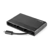 StarTech.com USB-C kelių prievadų adapteris su HDMI, VGA, Gigabit Ethernet ir USB 3.0 - USB-C į 4K HDMI arba 1080p VGA ekrano mini dokas - USB Type-C kelioninis dokas, skirtas USB-C nešiojamiesiems kompiuteriams