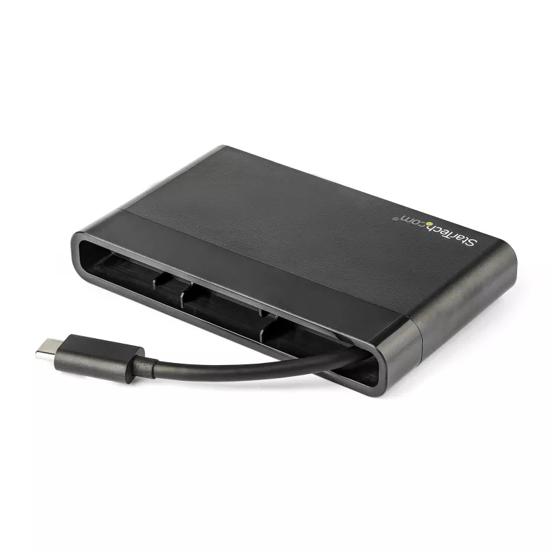 StarTech.com USB-C kelių prievadų adapteris su HDMI, VGA, Gigabit Ethernet ir USB 3.0 - USB-C į 4K HDMI arba 1080p VGA ekrano mini dokas - USB Type-C kelioninis dokas, skirtas USB-C nešiojamiesiems kompiuteriams