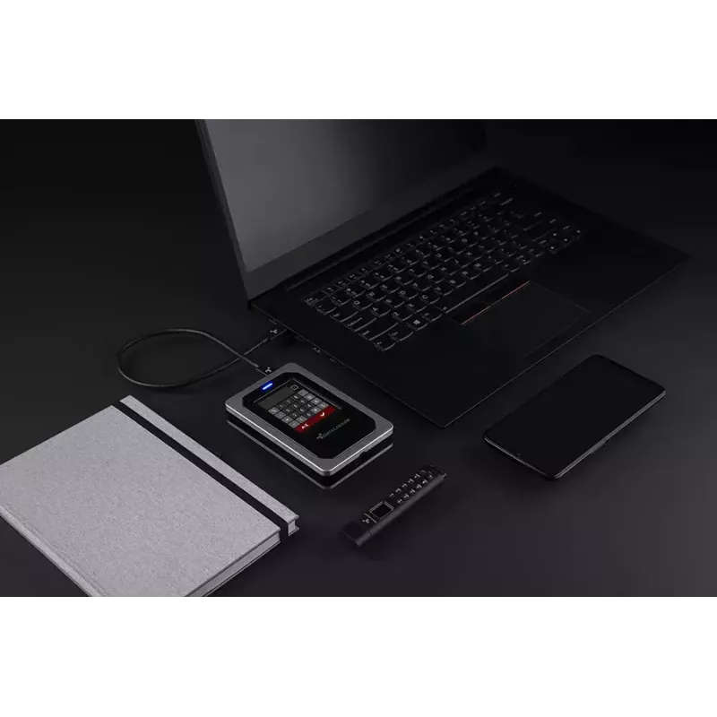Išorinis kietasis diskas HDD DataLocker DL4 FE 1TB USB 3.2 Gen 1