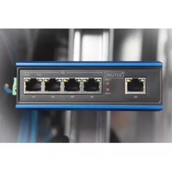 Nevaldomas jungiklis Digitus DN-651120 4 prievadų Gigabit PoE