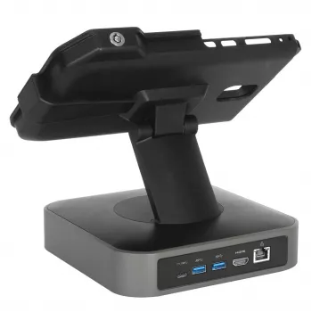 Dokavimo stotelė Targus DOCK421GLZ planšetiniam kompiuteriui ir išmaniajam telefonui, USB Type-C, juoda