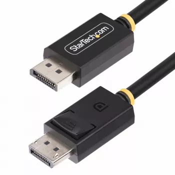StarTech.com 1 m DisplayPort 2.1 laidas, VESA sertifikuotas DP80, UHBR20/HDR/DSC 1.2a/HDCP 2.2, 16K/8K 60 Hz, 4K 240 Hz, 80 Gbps, DP 2.1 laidas, UHD monitoriaus laidas, M/M